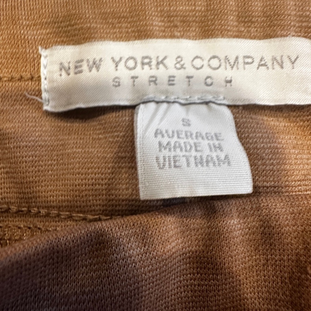 New York & Company Tan Stretch Pants - Picture 4 of 7